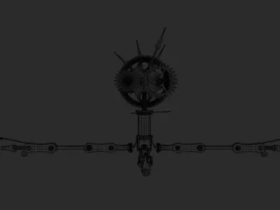 HardSurface Mechanical Creature 3D model