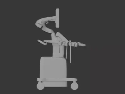 Ultrasound Machine - USG 3D model