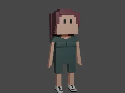 sexy mebit gril  3D model