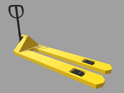 Hand Pallet Truck 01 Low-poly 3D model