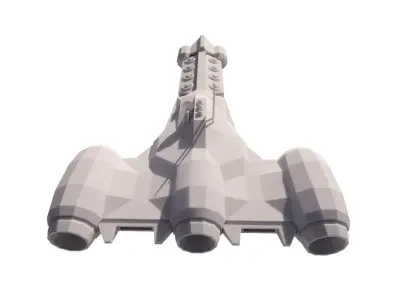 Spaceship-spacecraft-Ultra7 3D model