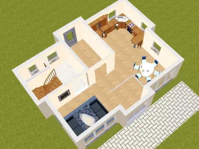 House 03 3D print model