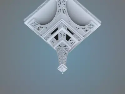 Paris Eiffel Tower Miniature PM-81 3D print model