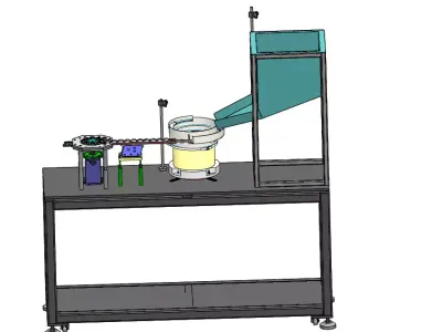 Vibratory feeder 3D model