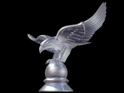 Eagle Chrome 3D model