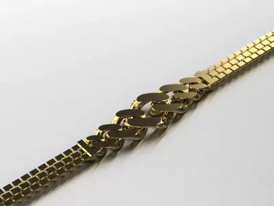 Light Wieght Bracelet 8 gr 3D print model