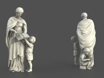  Teacher Statue 
