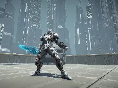 Rustfang Low-poly 3D model
