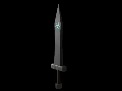 Sword Game Ready - PBR 3D Model Low-poly 3D model