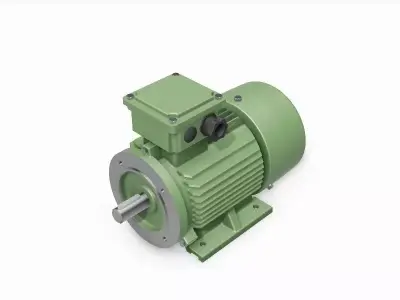 90L B34b Top IEC electric motor - 3D CAD model 3D model