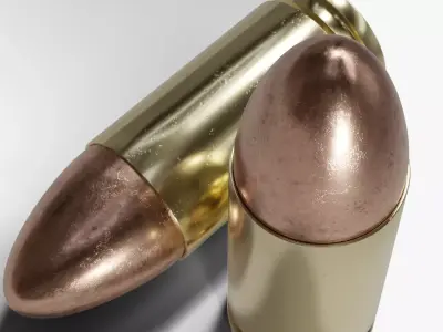 Ammunition 9 mm Luger  3D model