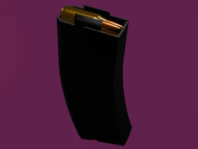 XM703E1 Low-poly 3D model