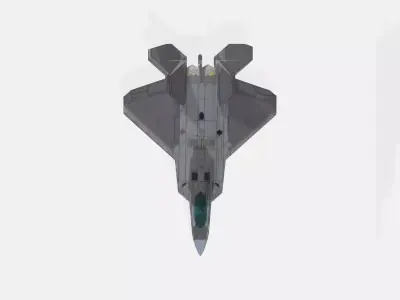 Aeroplane 3d Low-poly 3D model