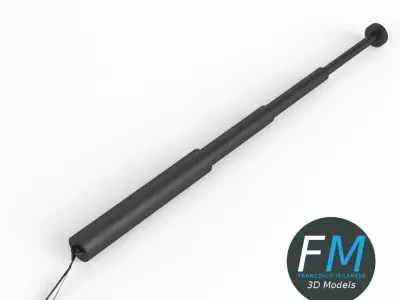 Expandable baton 3D model