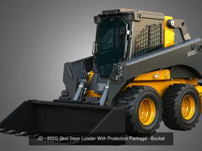 333G - 332G Loaders - Forestry Package  2 in 1
