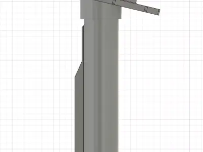 M249 Tube for M4 generic stock 3D print model
