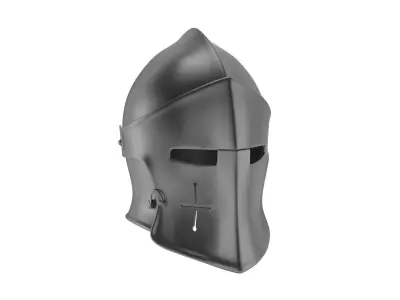 Medieval Helmet 04 3D model