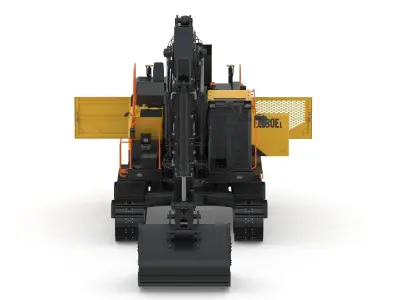 Volvo EC530EL Excavator 3D model