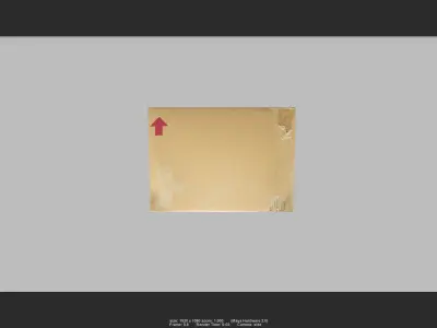 Box 05 Low-poly 3D model