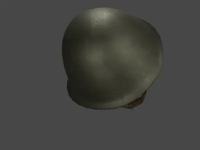 Russian SSh-68 Helmet Low-poly 3D model