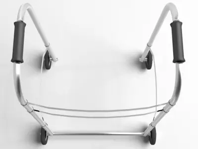 Rollator Walker 3D model purchase