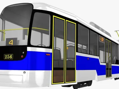 Tram VarioLF2 3D model