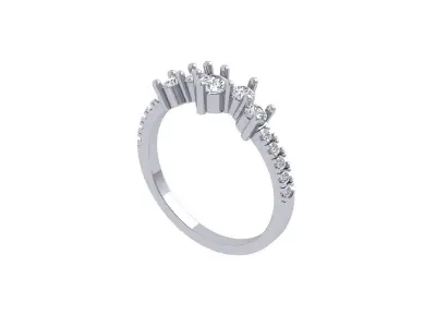 Wedding Ring  3D print model 177