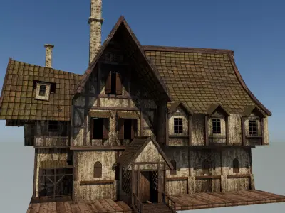 Old house 3D model