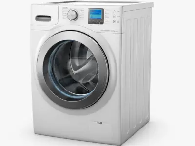 Samsung EcoBubble Washing Machine 3D model