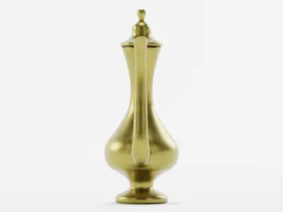 Arabic Traditional Teapot 3D model
