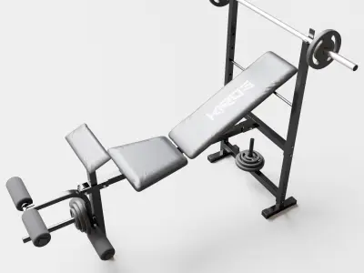 Gym Equipment 001 3D model