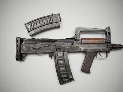 OTS 14 Low-poly 3D model