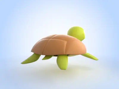 Sea Turtle 3D model