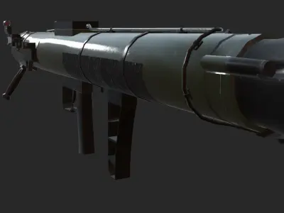 Carl Gustaf M4 Low-poly 3D model