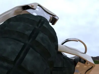 Grenade MK2 bomb 3D model