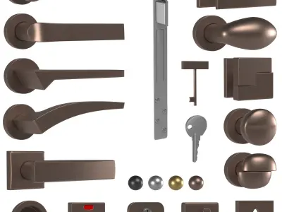 colombo door handles part 1 3D model