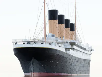 RMS Titanic  3D model