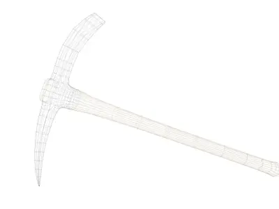 Pickaxe 3D model buy
