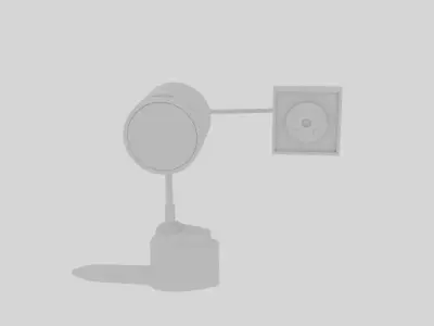  Pitot Tube System Low-poly 3D model