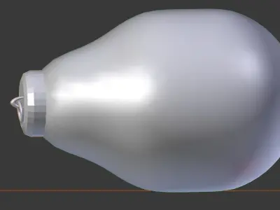Sonic Grenade Low-poly 3D model
