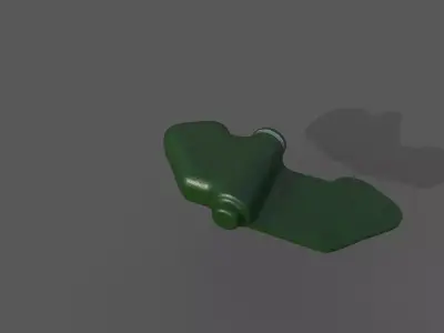 Antipersonnel mine  PFM-1 Low-poly 3D model
