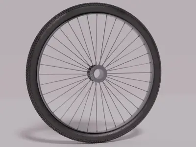 Bicycle Wheel  3D model