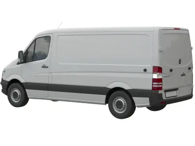 Mercedes-Benz Sprinter 2015 Panel Van L2H1 3D model