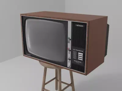 TV - Hitachi CNP 190 3D model