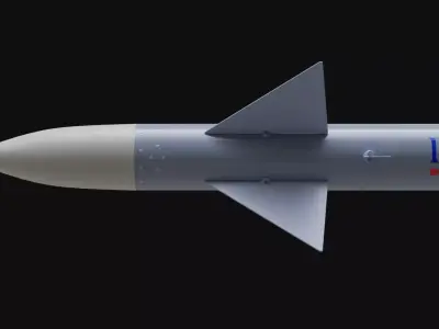 I-Derby SR Israel Missile  3D model