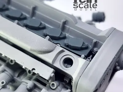 Printable Nissan GTR Engine RB26DETT RB26 3D print model