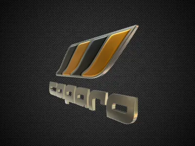 caparo logo 3D model