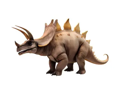 Dinosaur 3D model 9