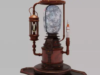 Standing Lamp 3D Model 3D model