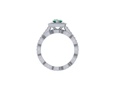 Marquise Engagement Ring 3D print model purchase